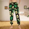 Frauenhose tropische Obst Ananas Muster Frauen lässig gemütliche weiche Elastizität Sport Pant Jogger Streetwear Teenage Style Hosen