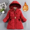 Copertina 3 4 5 6 8 10 anni Girls inverno mantengono la giacca per bambini addensati caldi con cappuccio con cappuccio con cappuccio da cerniera Principessa capispalla Abbigliamento per bambini 231016 231016