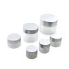 5g 10g 15g 20g 30g 50g Cosmetic Empty Bottle Frosted Glass Jars Refillable Makeup Cream Container Packaging Ehexu