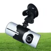 HD Araba DVR Çift Lens GPS Kamera Dash Cam Cam Arka Görüntüle Video Kaydedici Otomatik Kayıt Cihazı GSENSOR DVRS X3000 R3007869346