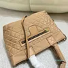 2023-Luxurys Handbags Womens Tote Bag High Quality Tote Satchels Shoulder Bags Branded Soft Shopping Nylon Square Handel Laptop