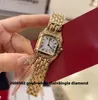 Women Watch For Ladies Watch Watch Square Quartz Watch Stainlist Steel Fethy Folding Buckle Wathes Gold Watches Montre de Luxe Designer Wristwatches