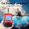 Fish Finder Lake Sea Fishing Smart Portable Fish Finder Alarme de profondeur Capteur Sonar sans fil Leurre de pêche Sondeur Fishing Finder Lake Fishing 231016