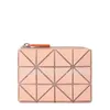 Makeup Card Sanded designer handbags Change high quality Key bag 2024 Bags Miyake Geometric Lingge Six Grid Chain Makaron Girl purses