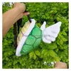 Decorazioni natalizie Zaini in peluche 30 cm 4 stile Super Koopa Tartaruga Zaino Shell verde Bowser Giocattoli Zaino Regalo di compleanno per D Dhbdu