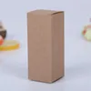 Brown Paper Box Lipstick Perfume Cosmetic Nail Polish Gift Packaging Box For Wedding Birthday Gift Lipstick Bottle Packaging Cases Rrnff