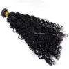 Vmae 100% Full Cuticle Aligned Soft Indian Natural Color 1B Afro Kinky Curly Deep Curls Pre Bonded Keratin Fusion Flat Tip Raw Virgin Human Hair Extensions