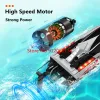 70KM/H High Speed Radio Remote Control Boat Speedboat 200M Neting Unhook Capsized Reset Waterproof Racing Induction RC Boat Toy