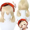 Cosplay Anime Game Genshin Impact Klee Cosplay Costume Wig Mondstadt Spark Knights Of Favonius Hat Halloween Loli Lolita Uniform Suit