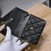 Mini Golden Ball Women Worme Worme Regolable Chain Classic Diamond Latcice in pelle Denim Borsa di lusso da seque