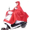 Płaszcz przeciwdeszczowy motocykl rowerowy rower wodoodporny poncho z kapturem męski i damski deszcz