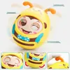 Móviles # Baby Rattle Mobile Doll Bell Blink Eyes Mordedor Juguete Diversión para nacidos Regalo Bebé 0-12 meses Juguetes Bebés Juguetes interactivos para niños 231016