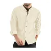 Men's Dress Shirts Long Sleeve Shirt Autumn/Winter Corduroy Lapel Coat Loose Casual High Quality Classic Thin Male 444