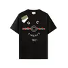 Дизайнерская футболка Марка T Мужские женские футболки с коротким рукавом Летние рубашки Хип-хоп Уличная одежда Топы Шорты Одежда Одежда Различные цвета-24