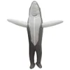 Costume de Cosplay dessin animé requin gris, déguisement de fête d'halloween pour adulte unisexe femme homme jeu de rôle, nouvelle collection