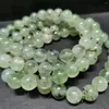 Decorative Figurines Natural Prehnite Bracelets 8MM Beads Bracelet Handmade Gifts Jewelry