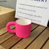 Muggar Solid Color Ceramic Mug Coffee Cups Par Water Cup Milk Tea Afternoon Drinkware 231013