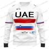 Sweats à capuche pour hommes UAE Team 2023 Sweat-shirt Automne Pull décontracté Sweat à capuche d'hiver Vêtements de cyclisme Sweat à capuche Streetwear Vestes Manteaux unisexes