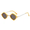 Lunettes de soleil Yooske irrégulière Punk petit carré femmes Vintage personnalisé fête Hip Hop lunettes de soleil hommes mode lunettes nuances UV400