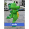 Mascot MascotCosplay Green Dinosaur Dragon Mascot Costume Advertising Ceremony Birthday Fancy Dress Party Animal Carnival Perform Props