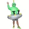 1 SET ALIEN UPPLATTERA DISTUME HALLOWEEN FAST