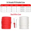 Braid Line 100M PE Braided Fishing Line Assist Rope For Binding Jig Hook Saltwater Diving Spear Fishing Trolling Lure Tied Line Rope/Cord 231016