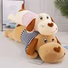 Poupées en peluche 50-130 cm corps doux couple rayé grand chien poupée peluche animal décoration de la maison canapé oreiller enfants fille vacances cadeau jouets 231016