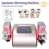 Machine amincissante Lipo Machine 14 tampons Mini Lipolaser Lipolaser corps minceur portable Pad V6 à vendre