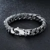 Chain Fongten Armband voor Mannen Cubaanse Rvs Man Polsband Totem Armbanden Bangle Viking Sieraden Groothandel 231016