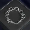 Stainless Steels Chain Bracelet with micro-openings Design Classic Twist Wire Rope Chain Bracelet Jewelry for Women Men