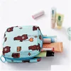 Förvaringspåsar Sanitär servettväska Vattentät tampong Girls Pad Pouch Cosmetic Ladies Makeup Organizer Drop Delivery Home Garden Housek DHWSQ