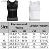 Homens Tracksuits Mens Compressão Colete Emagrecimento Corpo Shaper Camisa Barriga Controle Fitness Workout Tank Tops Abs Abdômen Undershirts withL231016