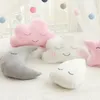 Oreillers en peluche Coussins Nordique Chambre D'enfants Décoratif Nuage Oreiller Doux En Peluche Coussins En Peluche Lune Étoile Nuage Oreillers Enfants Chambre Pépinière Décoration 231016