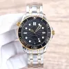 AAA Man Watch Relojes de diseño para hombre Reloj de pulsera para hombre Movimiento automático de 42 mm 300 m Omg Relojes de pulsera de buceo de alta gama Perfectwatches de lujo