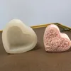 Molde de silicone amor coração rosa, molde para bolo fondant, chocolate, ferramentas de decoração de bolo, acessórios de cozinha 1221844