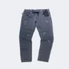 Herren-Designer-Jeans, High Street, Größe 29–40, Rock-Revival, gewaschen, Splicing-Off-Vintage-Hose, klassisch, personalisierbar, Biker-Elastizität, De274z