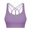 LU-10 Yoga-Outfits, rückenfrei, bauchfrei, U-Rücken, weich, für Workout, Fitnessstudio, BHs, Damen, Racerback-Tanks, sexy Sport, ärmelloses Hemd, sportliche Tops