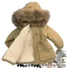 Unten Mantel Ropa De Plüsch Kinder Parkas Überwindet 2023 Winter Verdickte Junge Baumwolle Mode für Mädchen Kind Kleidung Oberbekleidung 231016