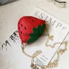 Sac à bandoulière pour enfants, sac à bandoulière simple, mignon sac à fraises, Mini sac de voyage pour bébé, sac de fruits d'été