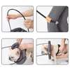 Porte-chien réglable M68E, cercle de protection Anti-Collision pour animaux de compagnie, pour petits chiens aveugles malvoyants