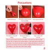 Party Decoration 100Pcs 22G Pink White Red Heart Shaped Latex Balloons Birthday Wedding Decorations Love Valentine039S Day Gifts Sup Dhswh