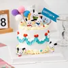 Fabryki Outlet Internet Celebrity Ins Wind Pacha Dog Cake Dekoracja kreskówka Cute Dog Balon Cake Insertion Card Card