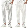 Pantalons pour hommes 2023 Tendance d'été Marque Stripe Casual Capris Personnalisable Logo Vêtements de mode