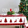 Decorazioni natalizie Tovaglia natalizia Decorazioni di buon Natale per la casa 2023 Navidad Noel Decorazioni per la tavola di Natale Natal Kerst Decor Capodanno 2024L23/10/14