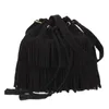 Поясные сумки в стиле ретро, женская сумка из искусственной замши с бахромой, сумка-мессенджер, сумки через плечо с кисточками, подарок для девочки