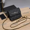 Mini Golden Ball Women Worme Worme Regolable Chain Classic Diamond Latcice in pelle Denim Borsa di lusso da seque