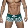 Men's Swimwear Summer Mens Striped Nylon Quick Dry Swimming Trunks Plus Size Bathing Swimsuits Fashion Male Sport Beach Surfing Shorts