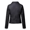 Kurtki damskie Winter Cashmere Pu skórzana kurtka motocyklowa Kobiet 2023 Casual Coats Ropa para Mujer chaqueta sobretudo K8023