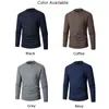 Pulls pour hommes Sweat-shirt uni pour hommes Pull en polaire Pull-over Travail Casual Top Manches longues Couleur unie O Cou Hiver Automne Chaud Tricot