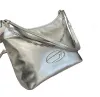 Designer tas schoudertas vuilniszak Italië geplooid metalen handvat mode clutch jingle bag dames luxe handtas nappa hoge kwaliteit clutch cowboy unieke riem